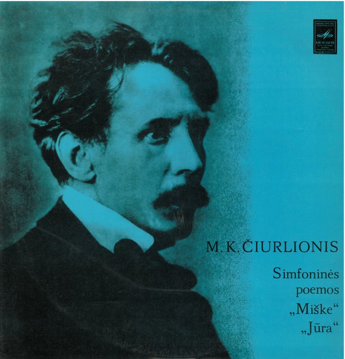 (A) Schallplatte M. K. Čiurlionis