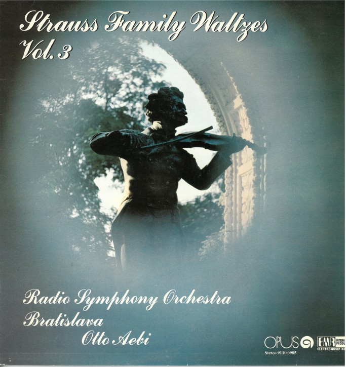 (A) Schallplatte Strauss Family Waltzes Vol. 3