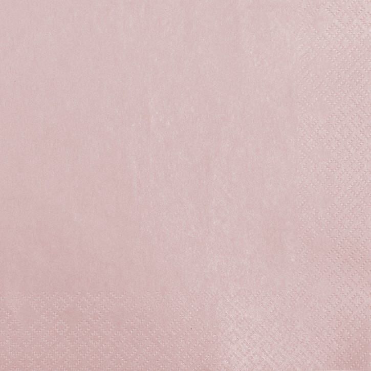 paper napkins pearl effect antique rose