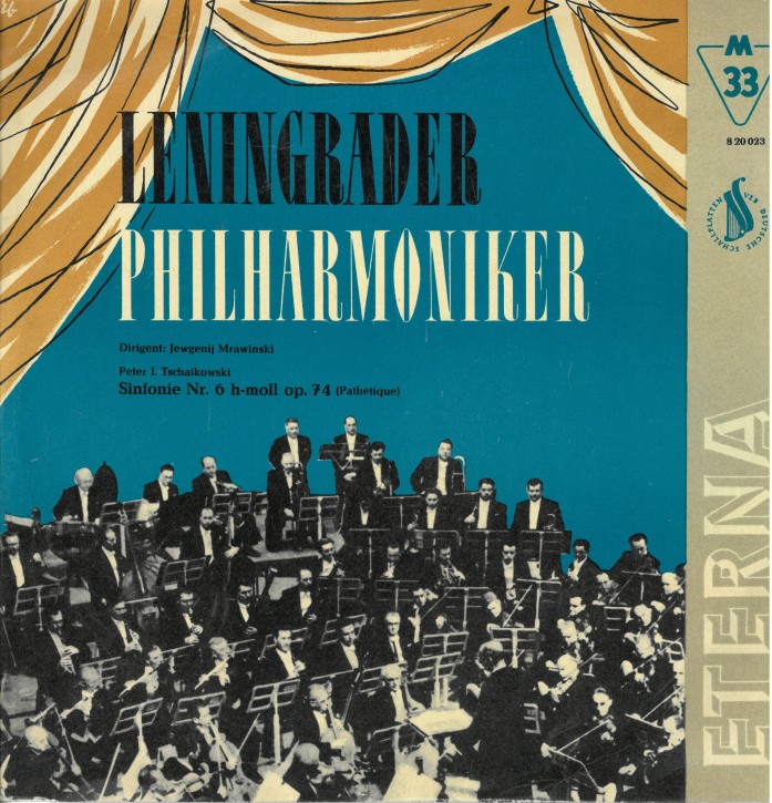 (A) Schallplatte Leningrader Philharmoniker