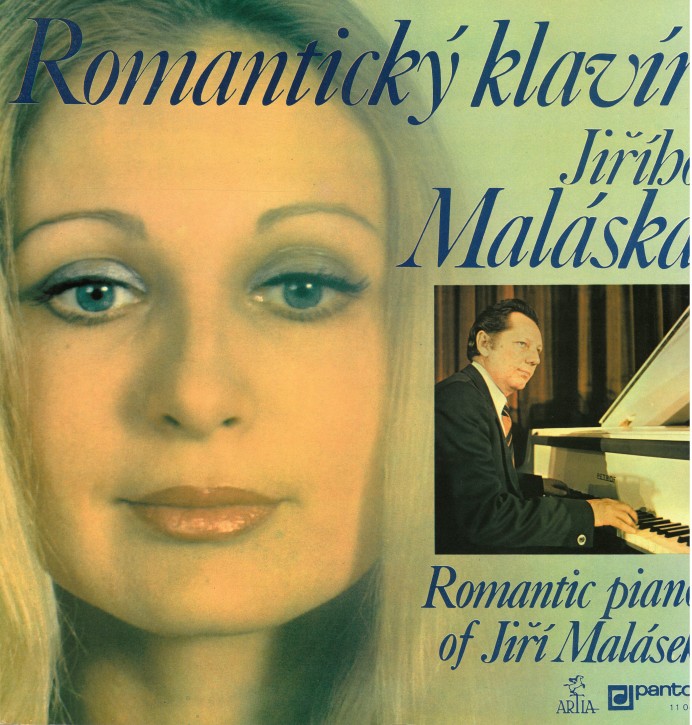 (A) Schallplatte Romantic piano of Jiři Malasek