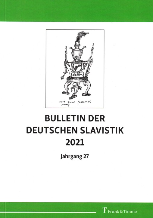 (A) Bulletin der deutschen Slavistik 2021