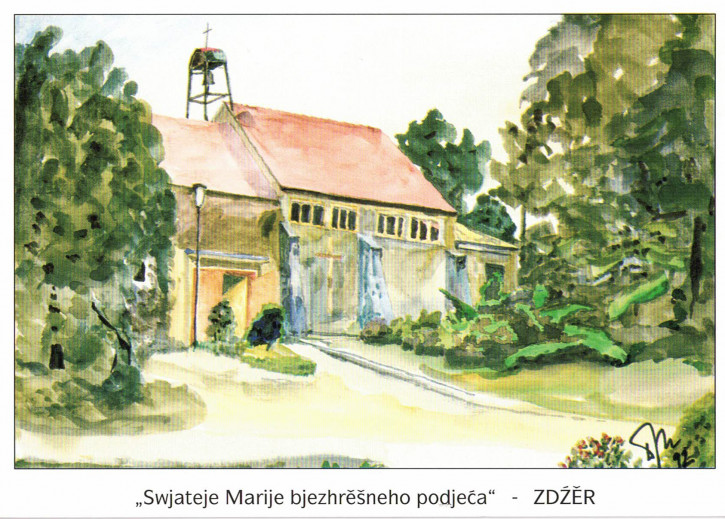 Katholische Pfarrkirche in Sdier