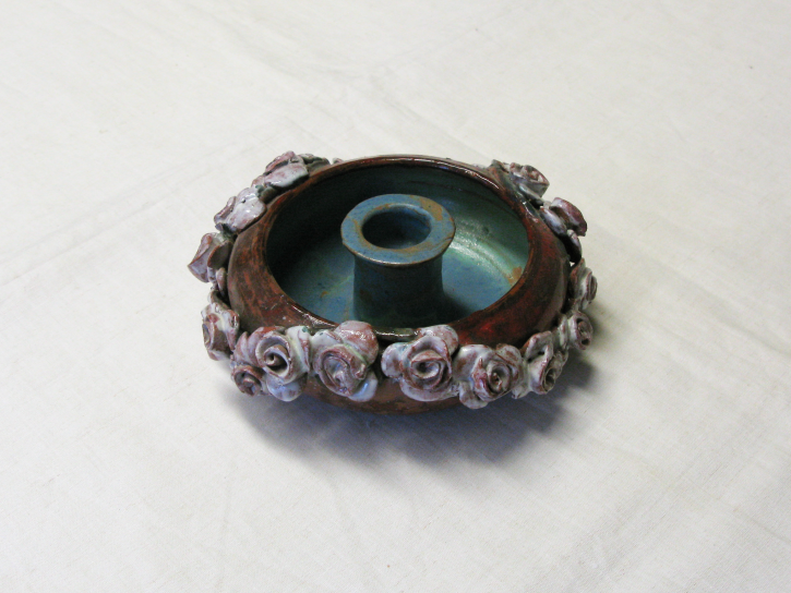 Keramik "Großer Rosenleuchter" (L)