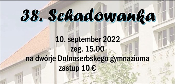 Eintrittskarte für die 38. Schadowanka in Cottbus (L)