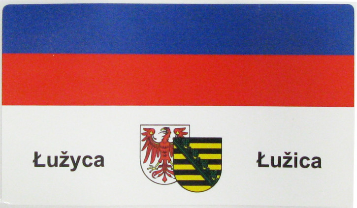nalěpk Łužica 10,5 x 6 cm