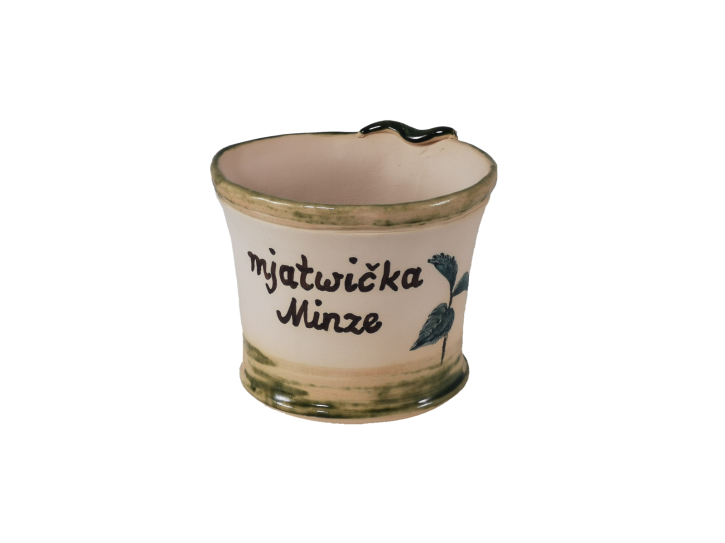 Kräutertopf  mjatwička - Minze