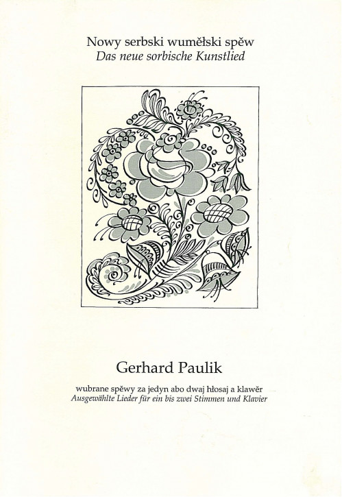 Das neue sorbische Kunstlied - Gerhard Paulik