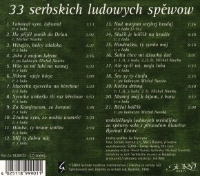 33 Serbskich ludowych spěwow