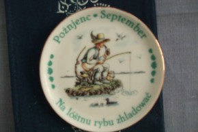 Mały talerk z motiwami Njechórńskeho