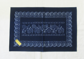 Tischdecke Blaudruck 36 x 55 cm (L)