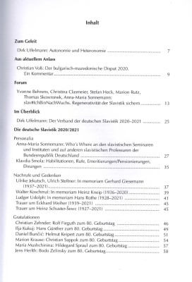(A) Bulletin der deutschen Slavistik 2021