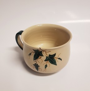 Keramik Jumborasse "Efeu" (L)