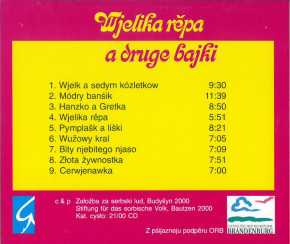 CD Wjelika rěpa a druge bajki (L)